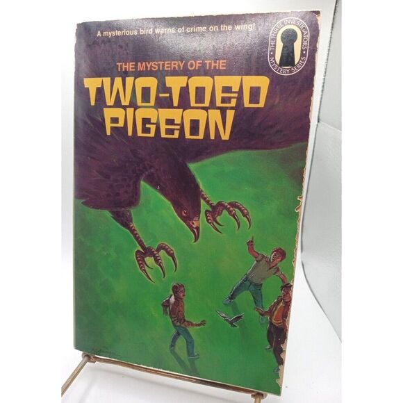 The Three Investigators: The Mystery Of The Two-Toed Pigeon, #37 PB Keyhole Ed - Picture 1 of 10